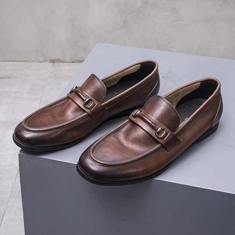 Giày Lười LOAFER L99 - 2 màu : Nâu - Đen