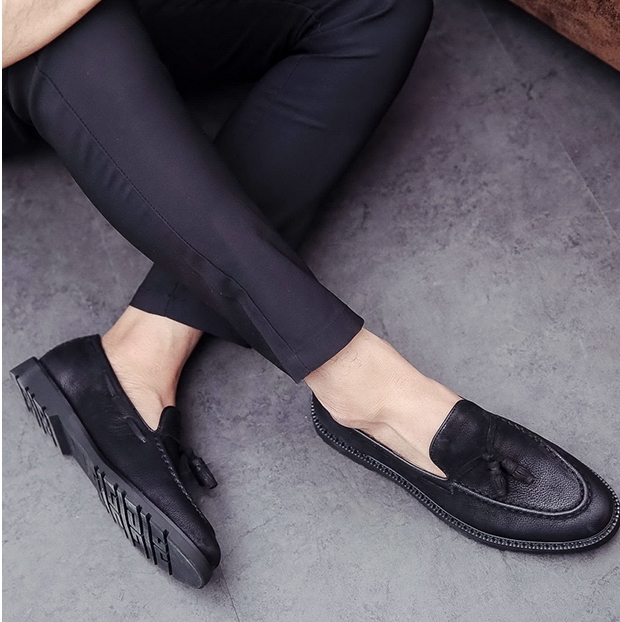 Giày lười nam, Cách phối đồ với giày lười da nam